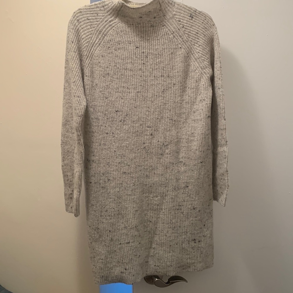 Madewell sweater dress.
